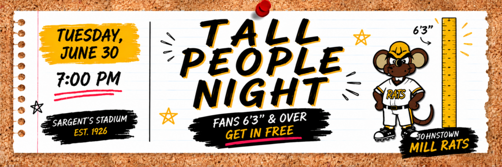 Johnstown Mill Rats vs Chillicothe Paints